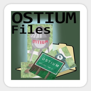 Ostium Files Sticker